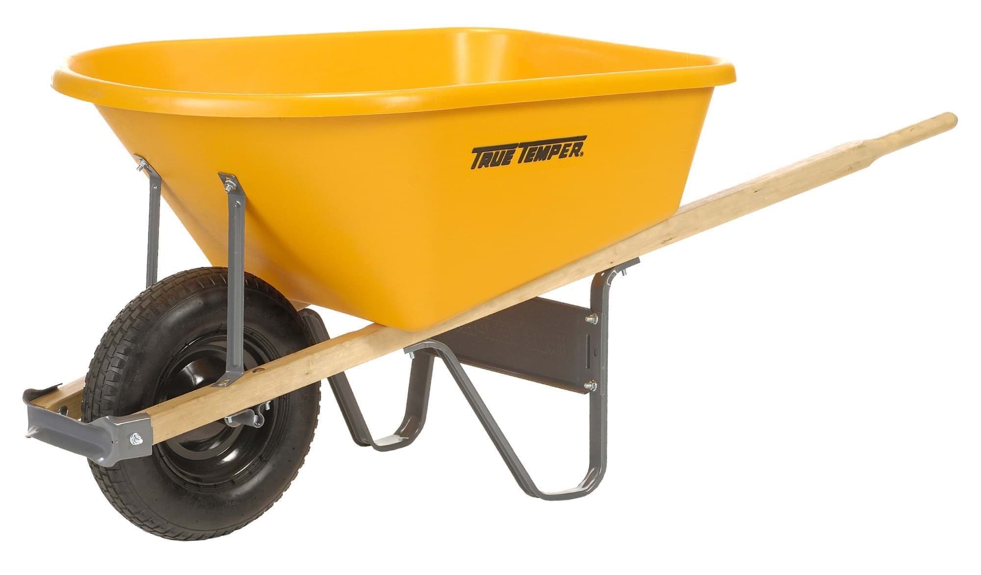 Picture of Wheelbarrow Poly w/ Tire Pneumatic - 6 cu. ft.