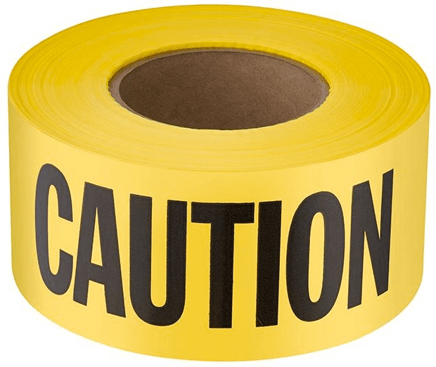 Picture of Barricade Tape Caution – 300’x3”
