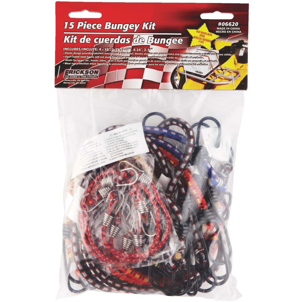 Picture of 15-Piece Bungee Cord Set