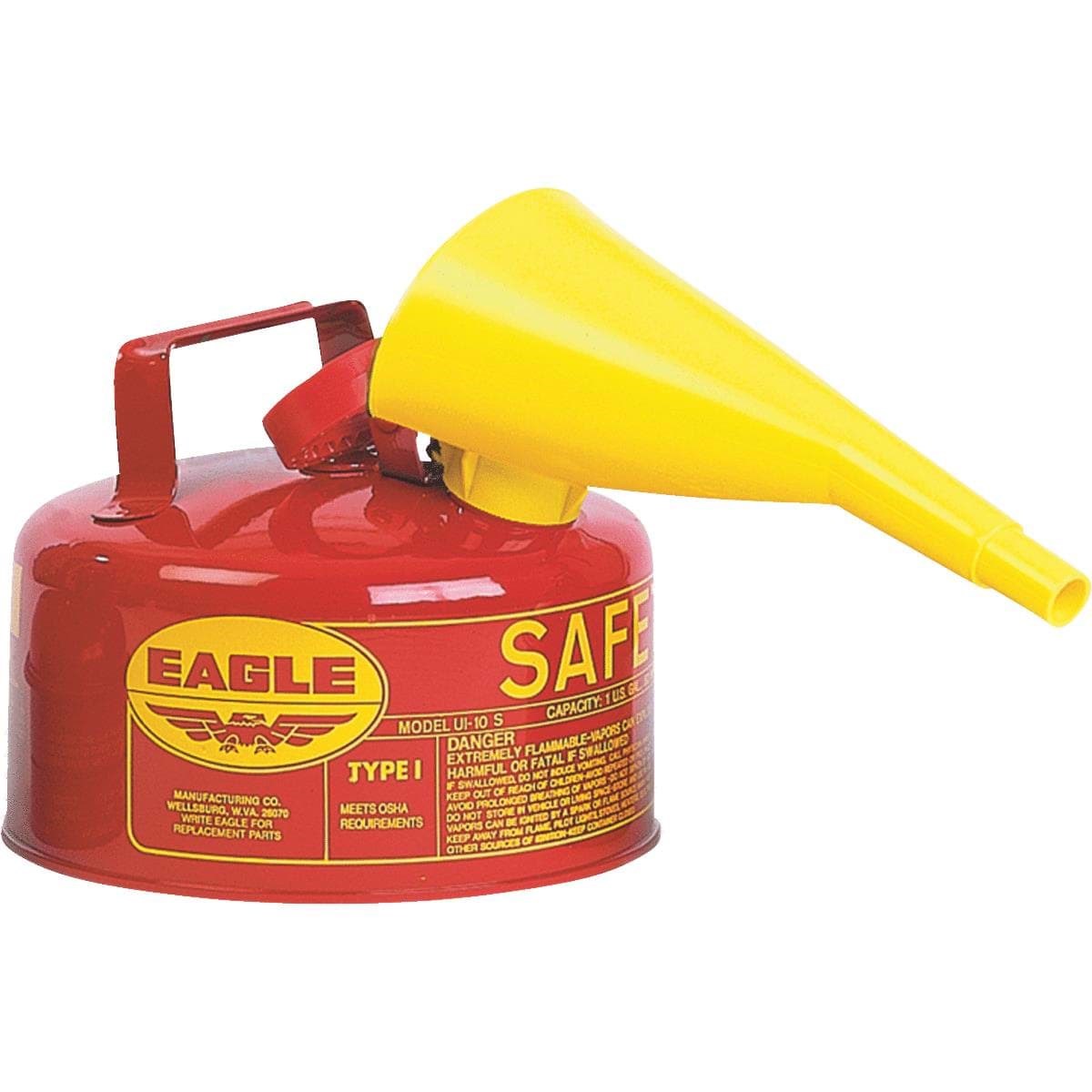 Picture of Eagle Type I Safety Fuel Can - 1 Gal