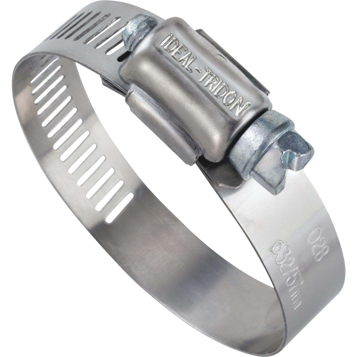 Picture of Ideal 57 Stainless Steel Hose Clamp With Zinc-Plated Screw - 1-1/4"-2-1/4"