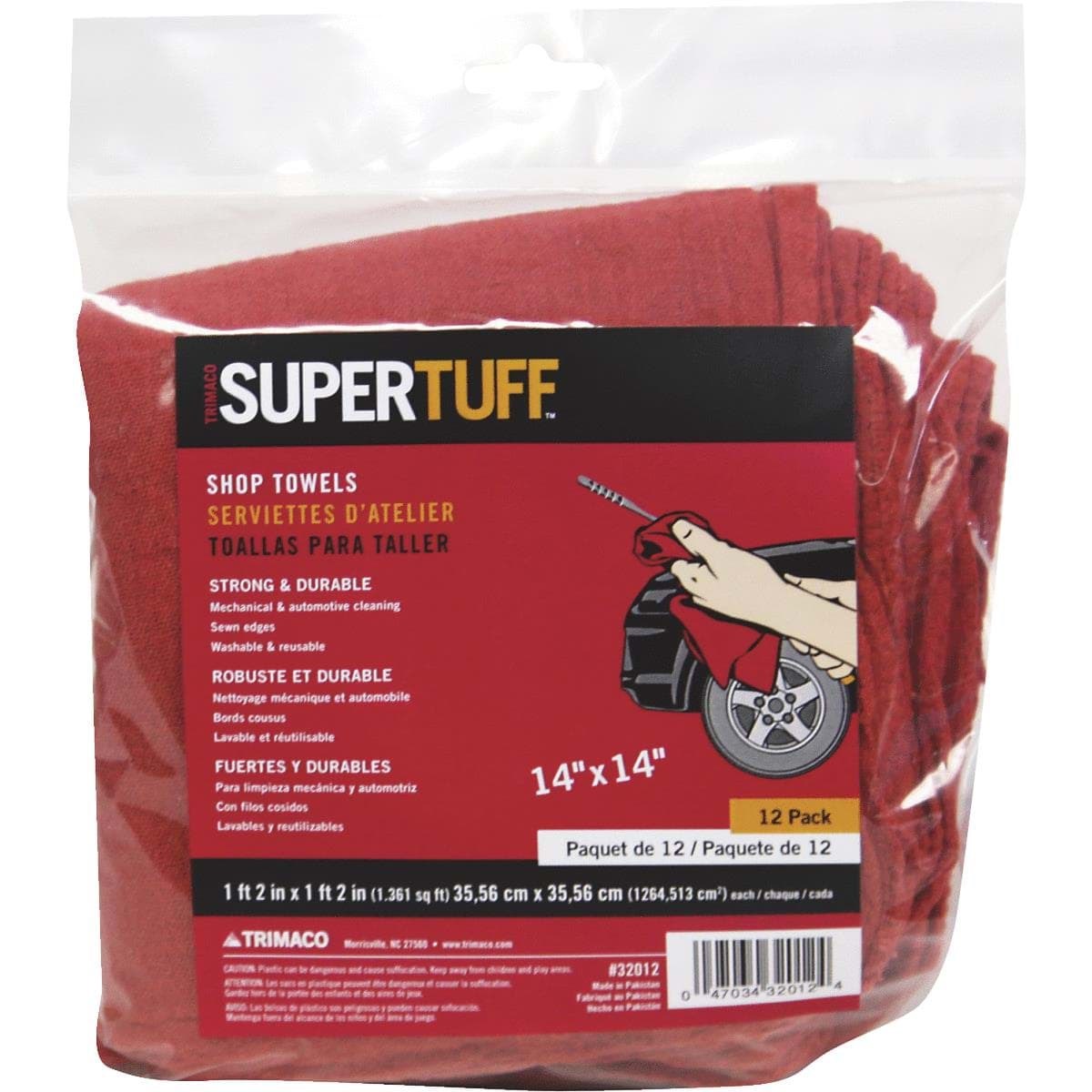 Picture of Trimaco SuperTuff Shop Towel - 12pk