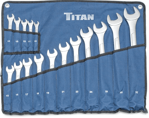 Picture of Combination Wrench Set Metric Import – 16pc