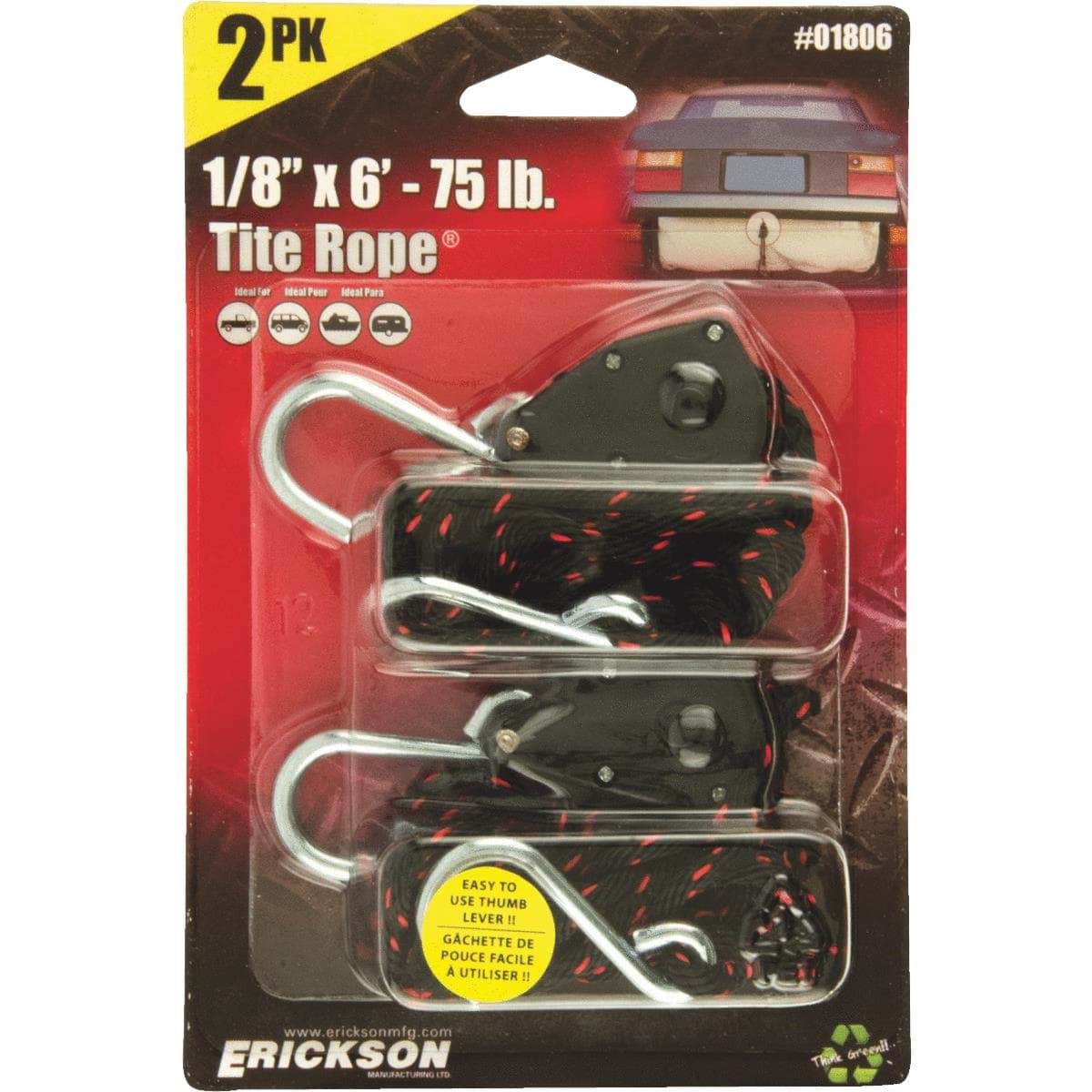 Picture of Erickson Tite Rope Ratchet Strap