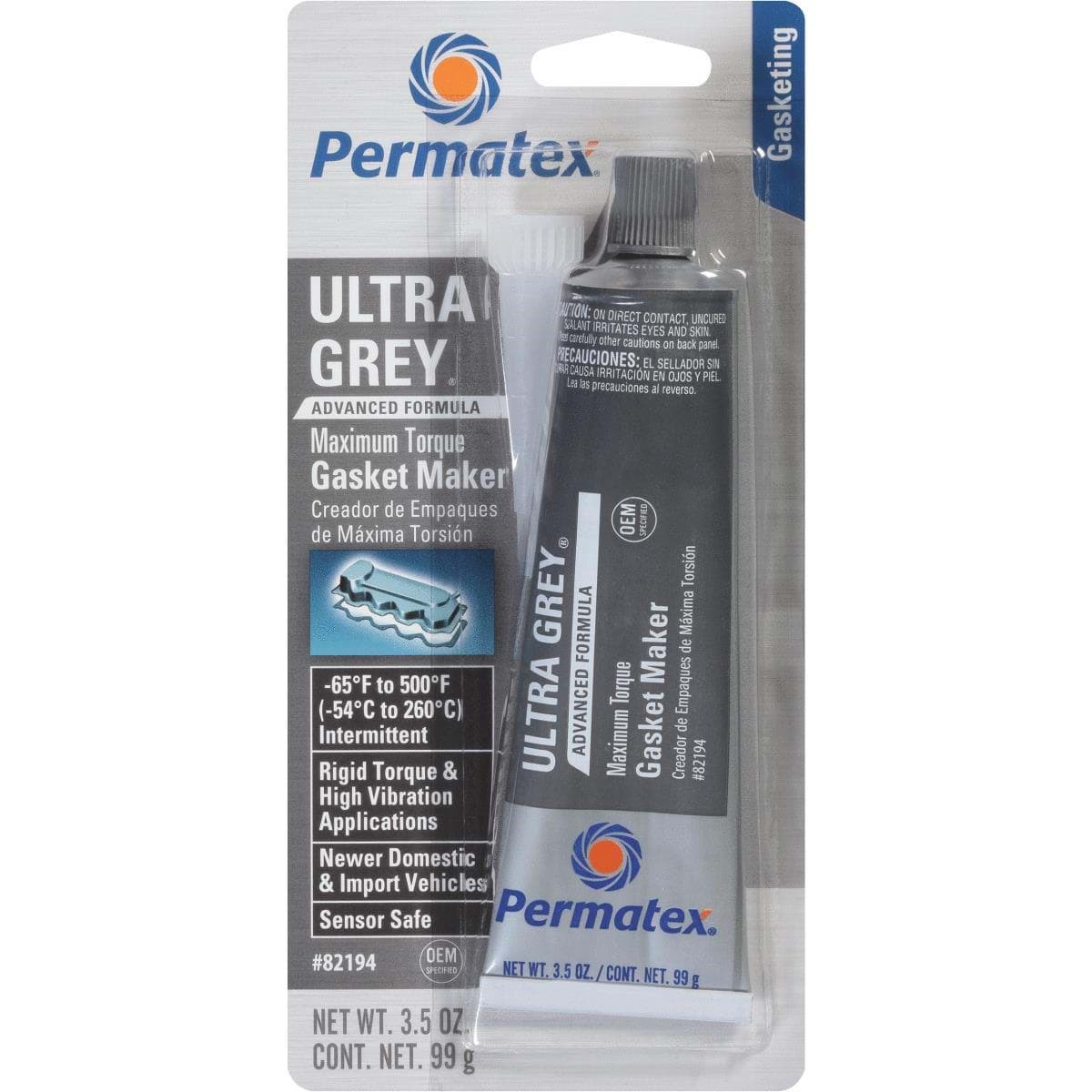 Picture of PERMATEX Ultra Grey Silicone Gasket Maker