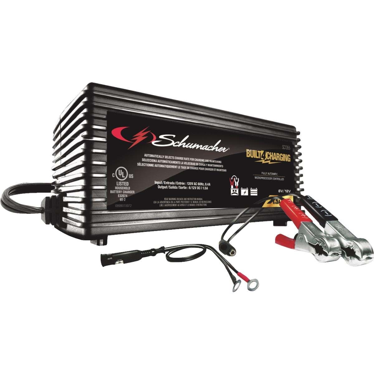 Picture of Schumacher SpeedCharge 6V/12V Battery Charger/Maintainer