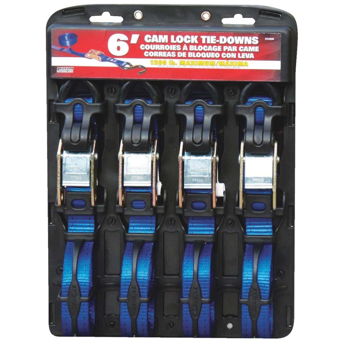 Picture of Erickson Cam Lock Tie-Down Strap - 1"x6'