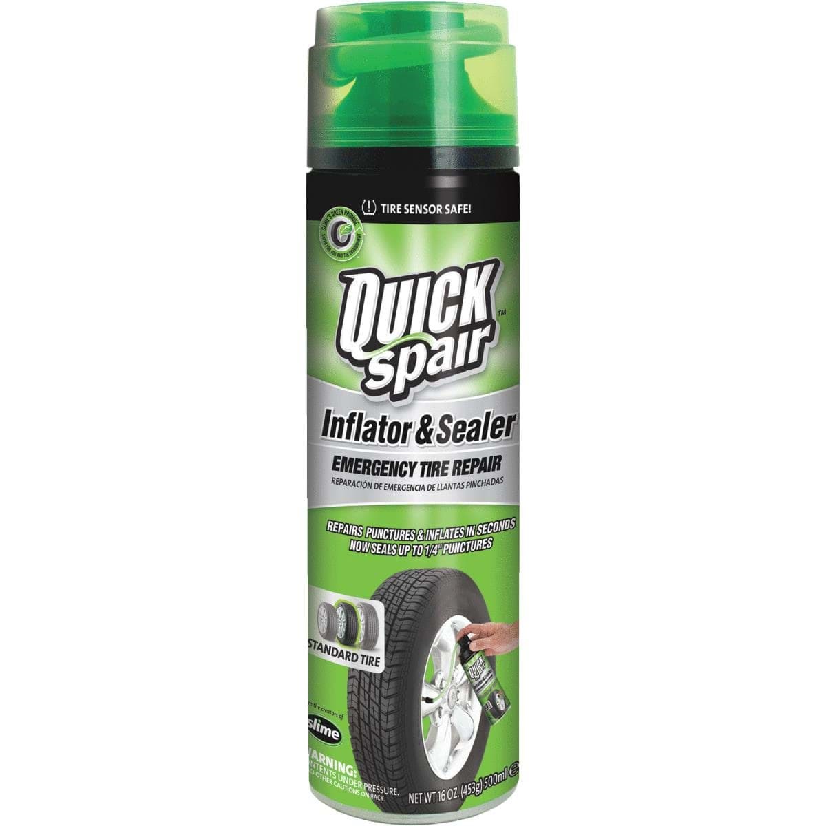 Picture of Slime Quick Spair Tire Puncture Sealer and Inflator