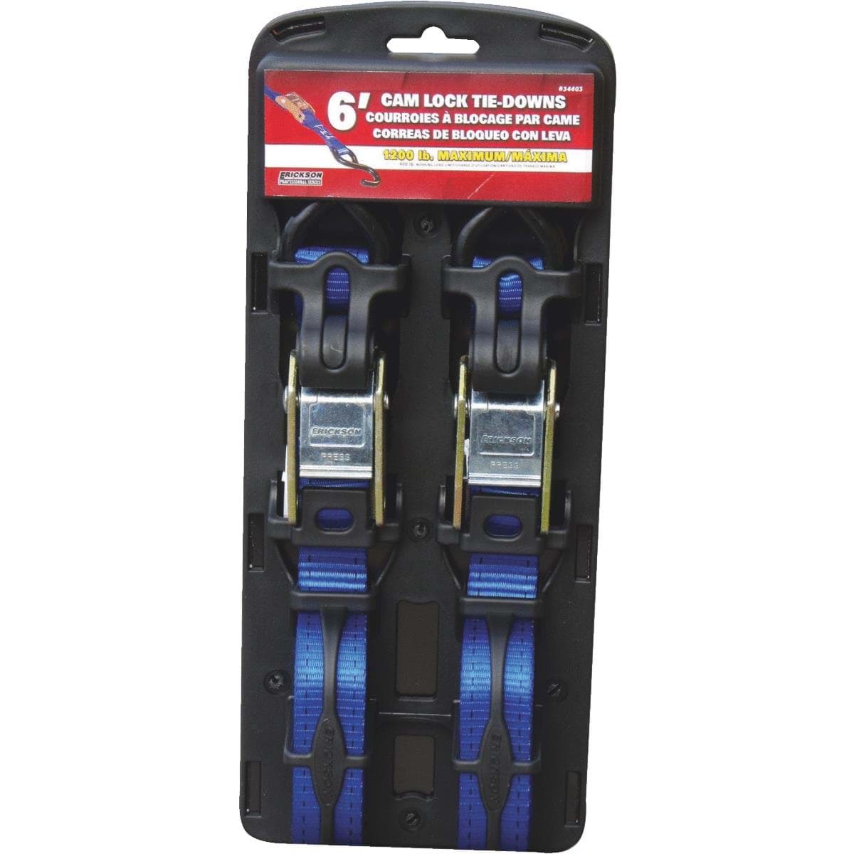 Picture of Erickson Cam Lock Tie-Down Strap - 1"x6'