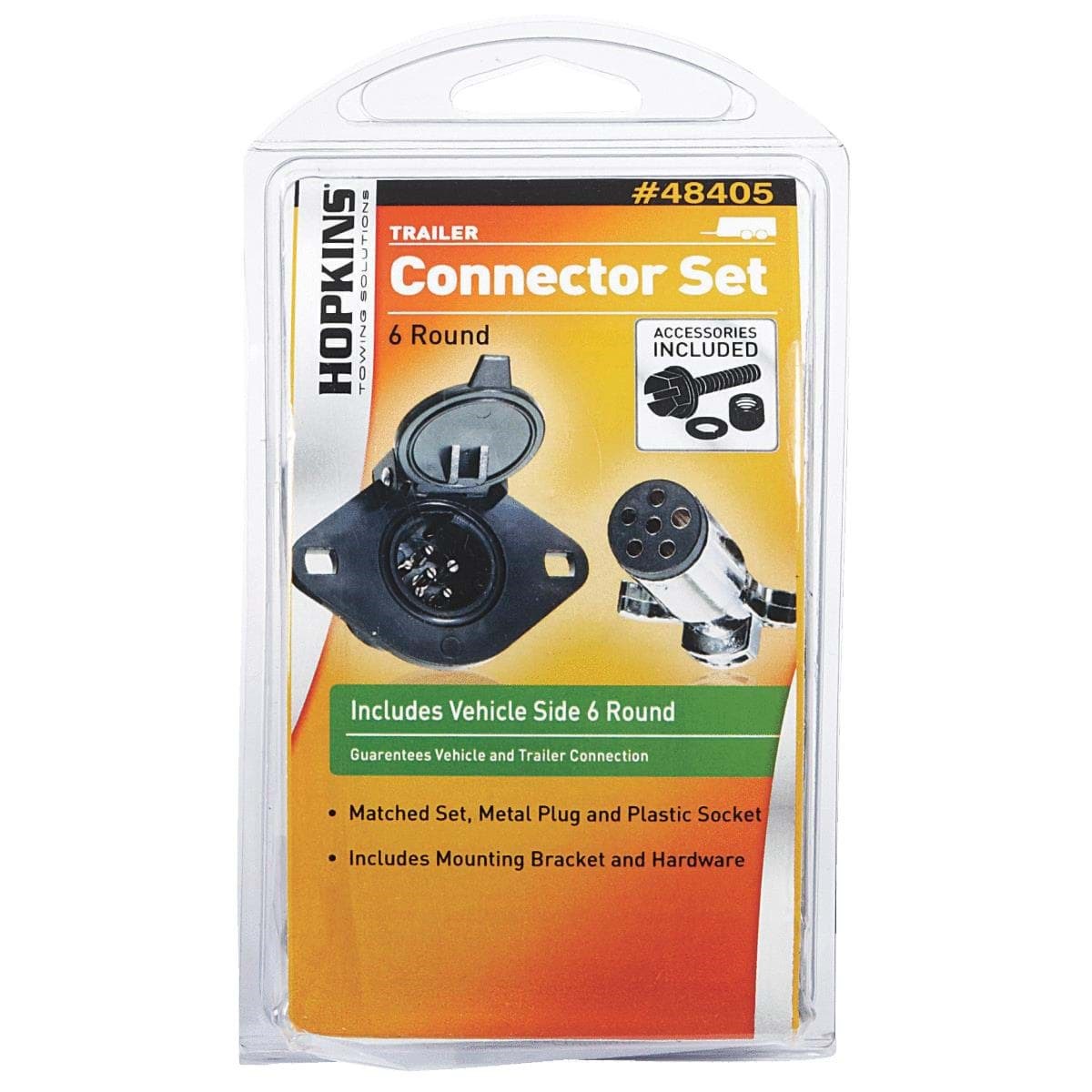 Picture of 6 Round Vehicle/Trailer Connector Set