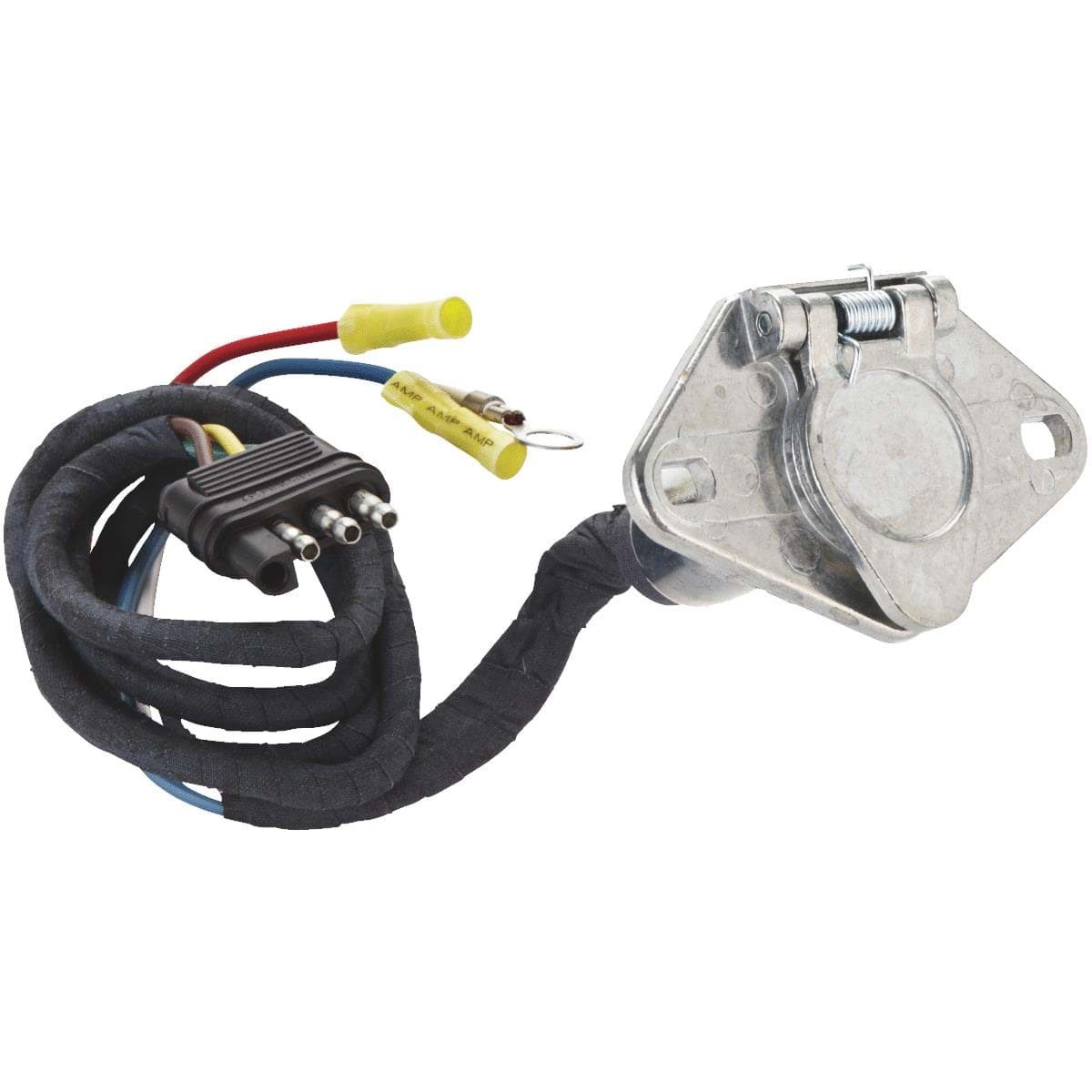 Picture of 4 Flat to 6 Round Vehicle Side Connector