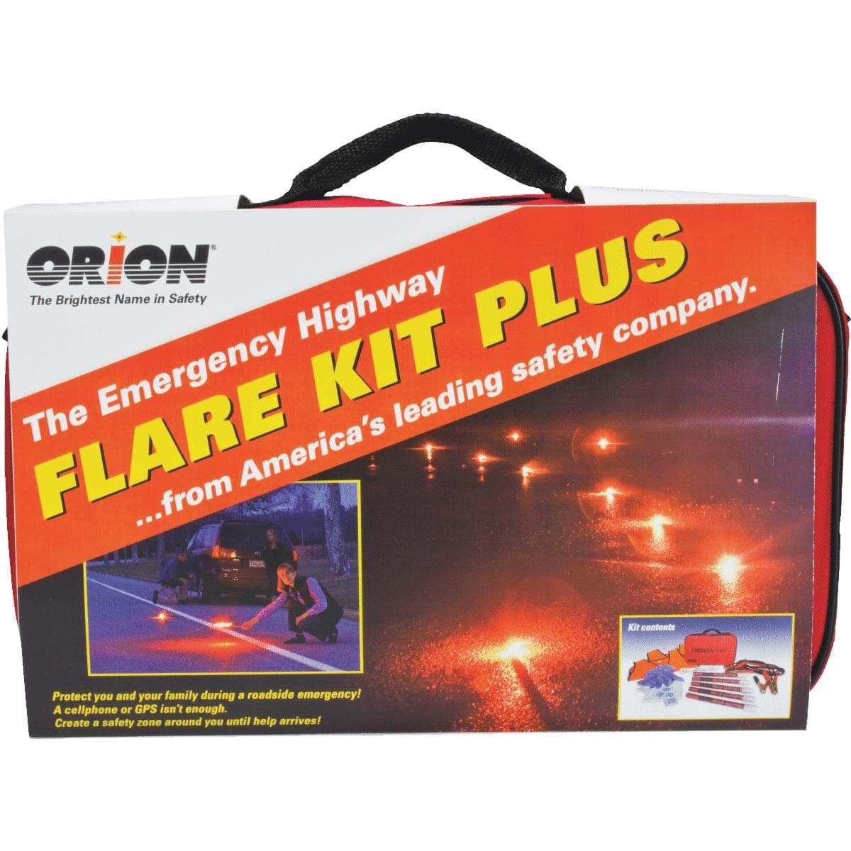 Picture of Orion 19-Piece Flare Kit Plus Emergency Road Kit