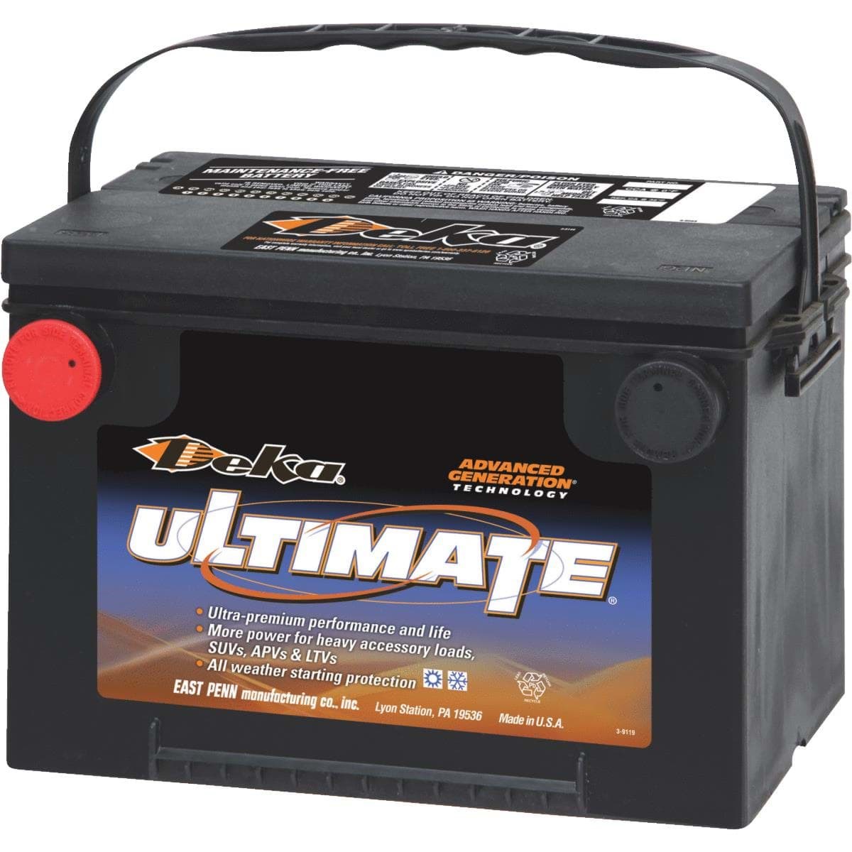 Picture of Deka Ultimate Automotive Battery