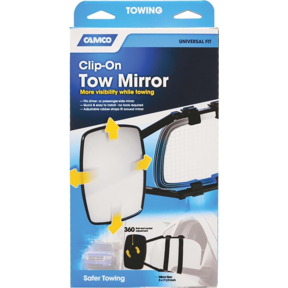 Picture of Camco Clip-On Towing Mirror