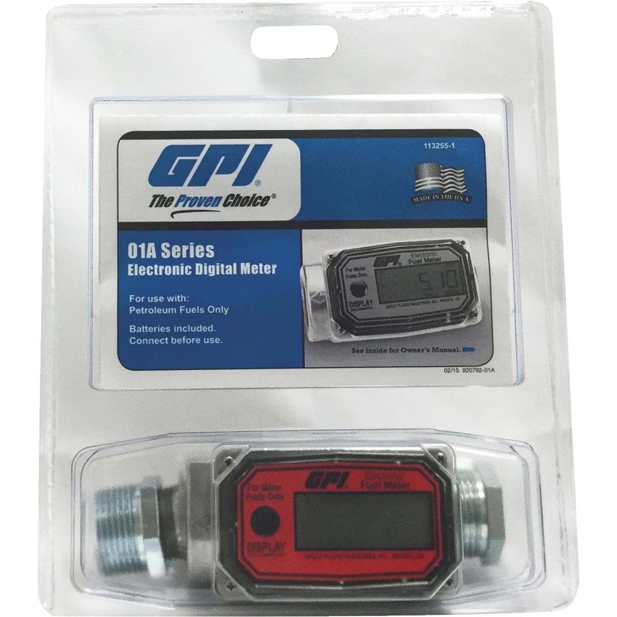 Picture of GPI Digital Flow Meter