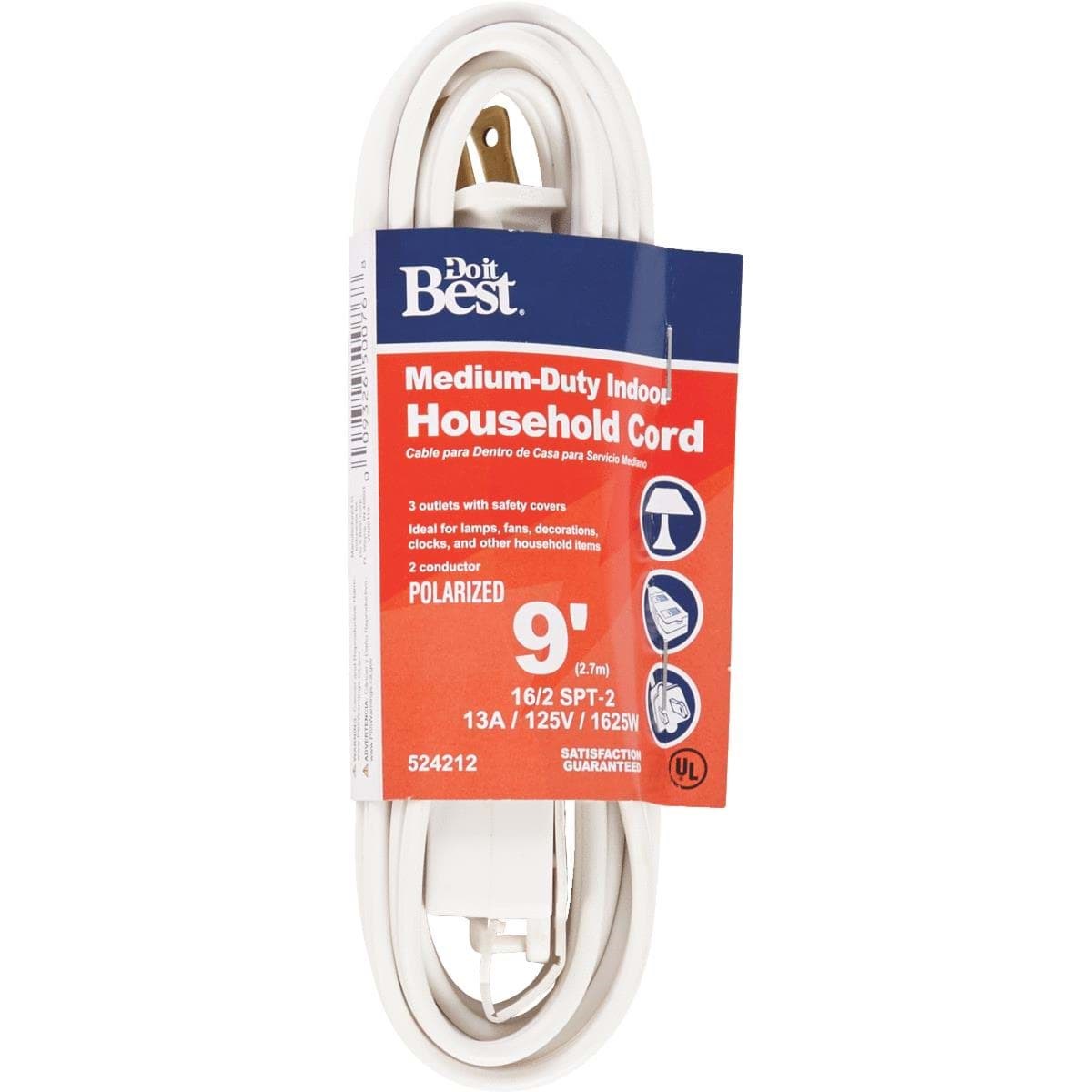 Picture of Do it Best 16/2 Cube Tap Extension Cord