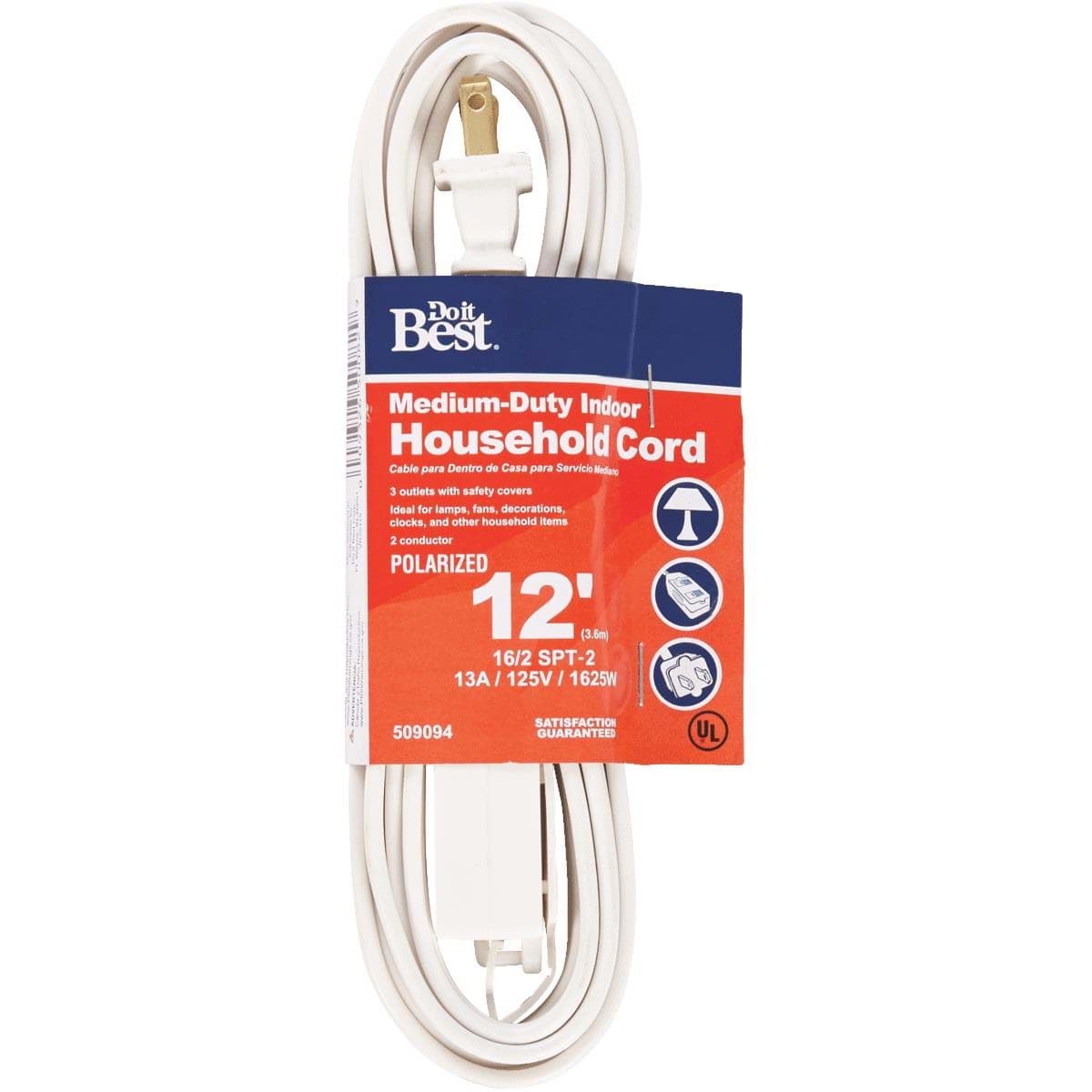 Picture of Do it Best 16/2 Cube Tap Extension Cord