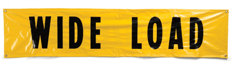 Picture of Banner – Wide Load