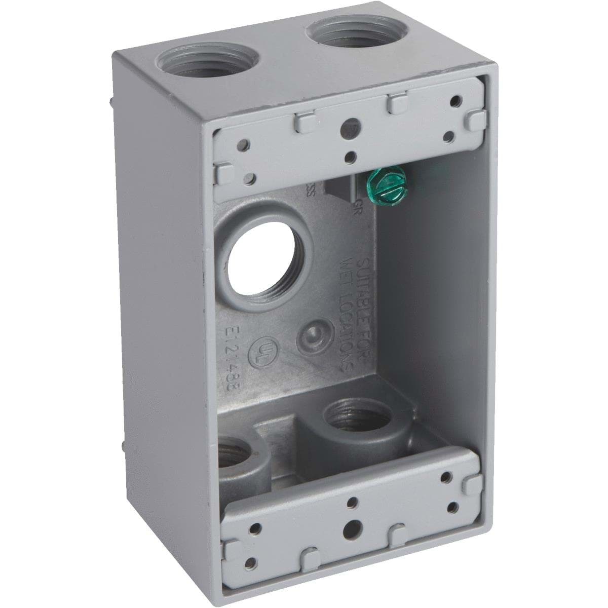 Picture of Bell 5-Outlet Weatherproof Outdoor Outlet Box
