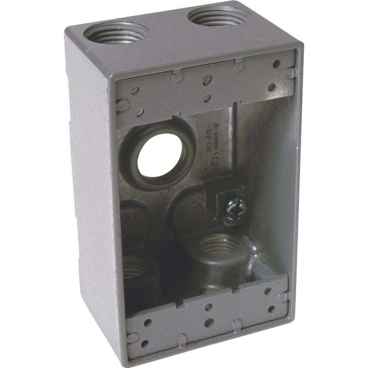 Picture of Hubbell Single Gang Weatherproof Outdoor Outlet Box