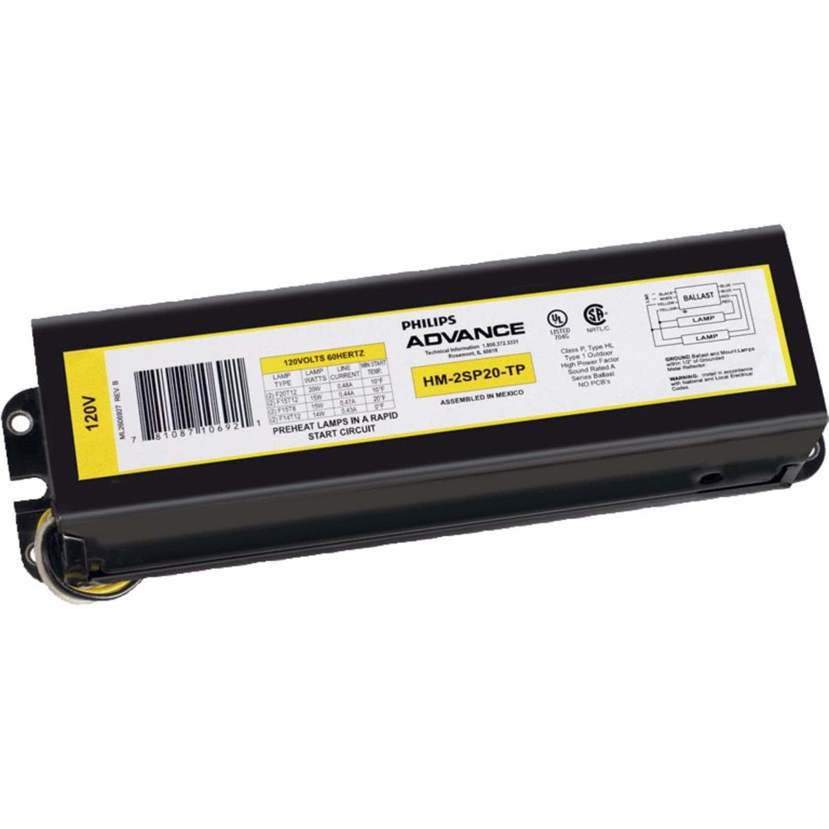 Picture of Philips TL Electromagnetic Ballast