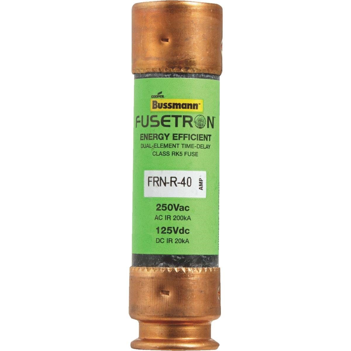 Picture of Bussmann Fusetron FRN-R Cartridge Fuse