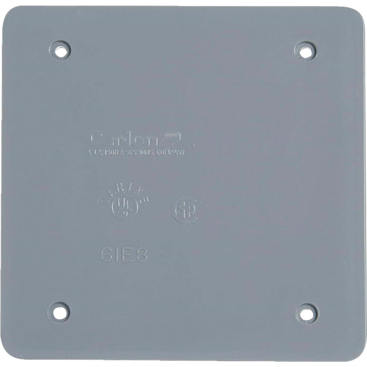 Picture of 2 Gang Square Blank Cover