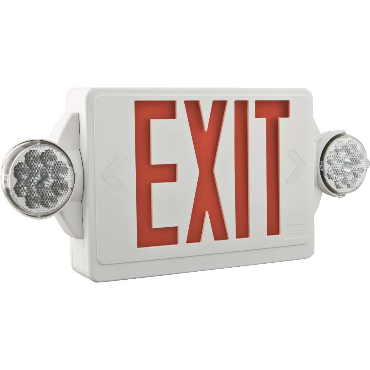 Picture of Lithonia Quantum LED Exit Light With Emergency Lights
