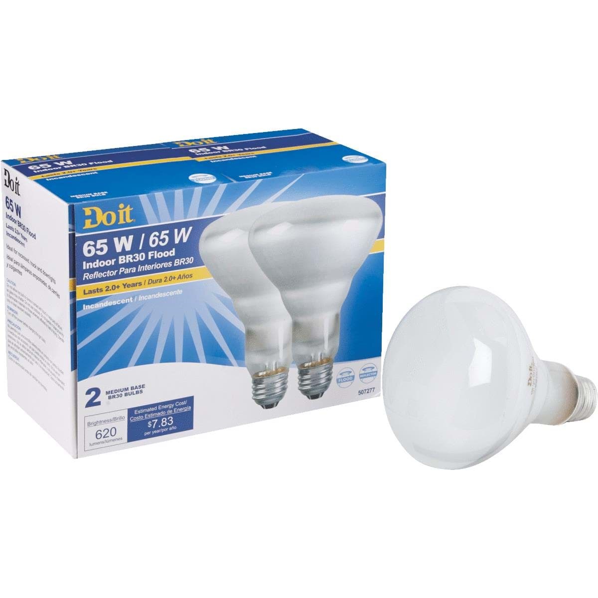 Picture of Do it BR30 Incandescent Floodlight Light Bulb