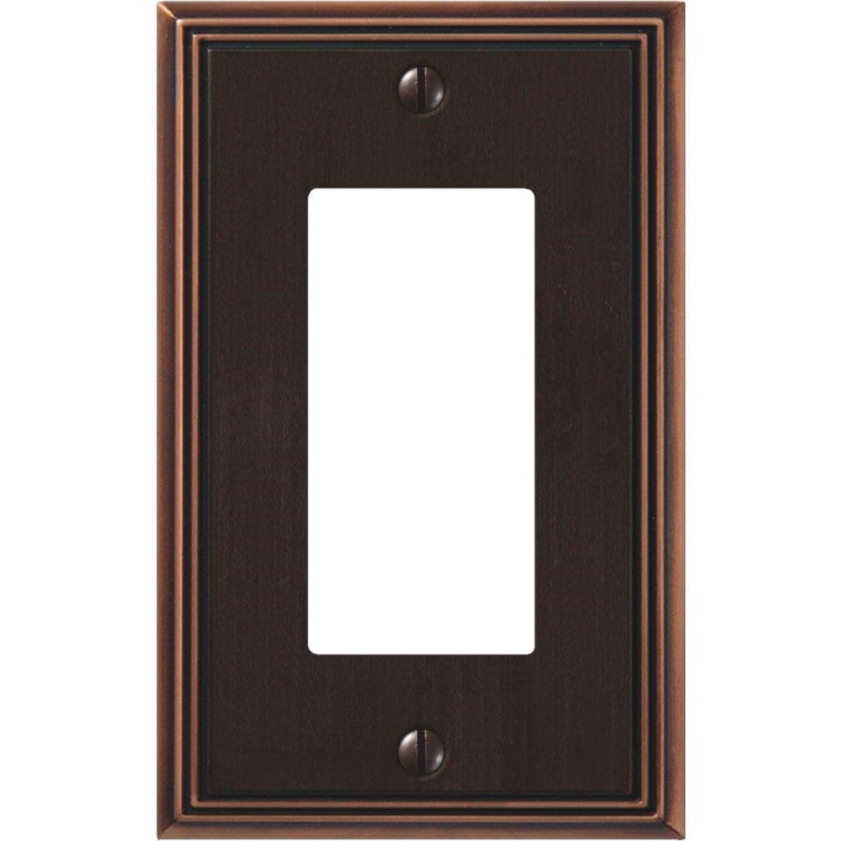 Picture of Amerelle Metro Line Cast Metal Rocker Decorator Wall Plate