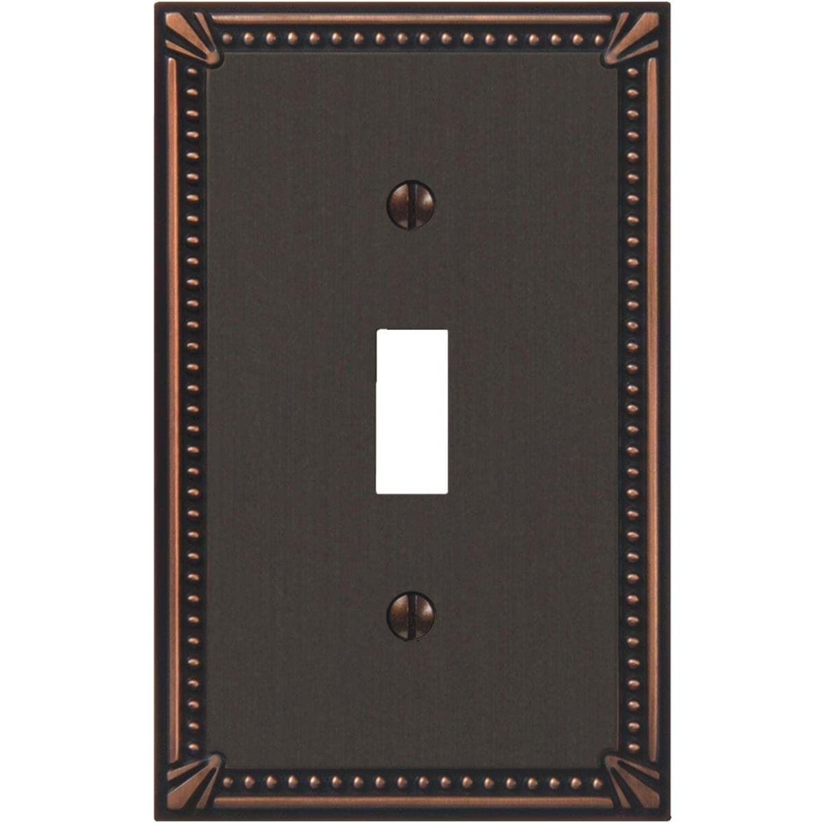 Picture of Amerelle Imperial Bead Cast Metal Switch Wall Plate