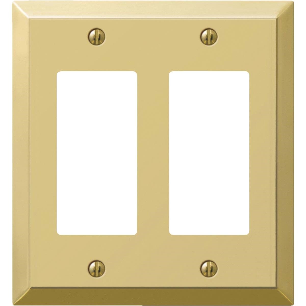 Picture of Amerelle Stamped Steel Rocker Decorator Wall Plate