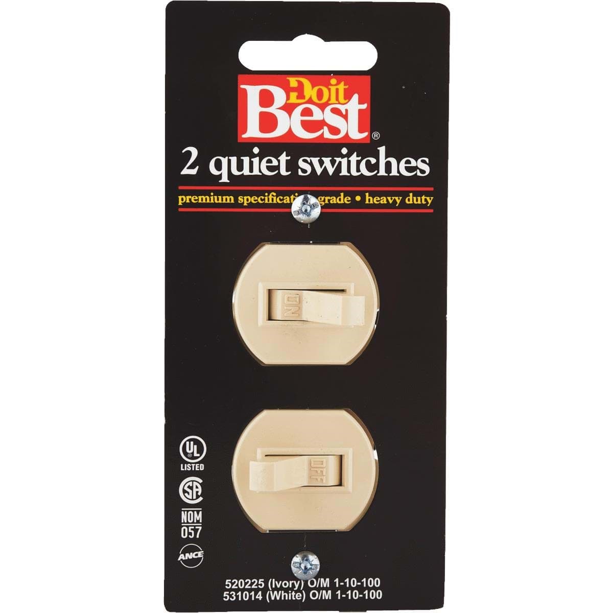 Picture of Do it Best Heavy-Duty Specification Grade Duplex Switch