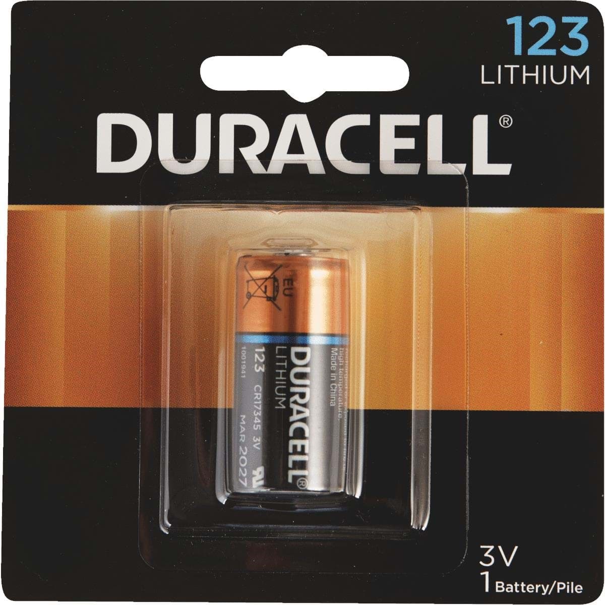 Picture of Duracell 123 Ultra Lithium Battery