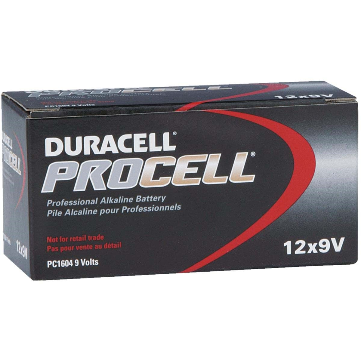 Picture of Duracell ProCell 9V Alkaline Battery