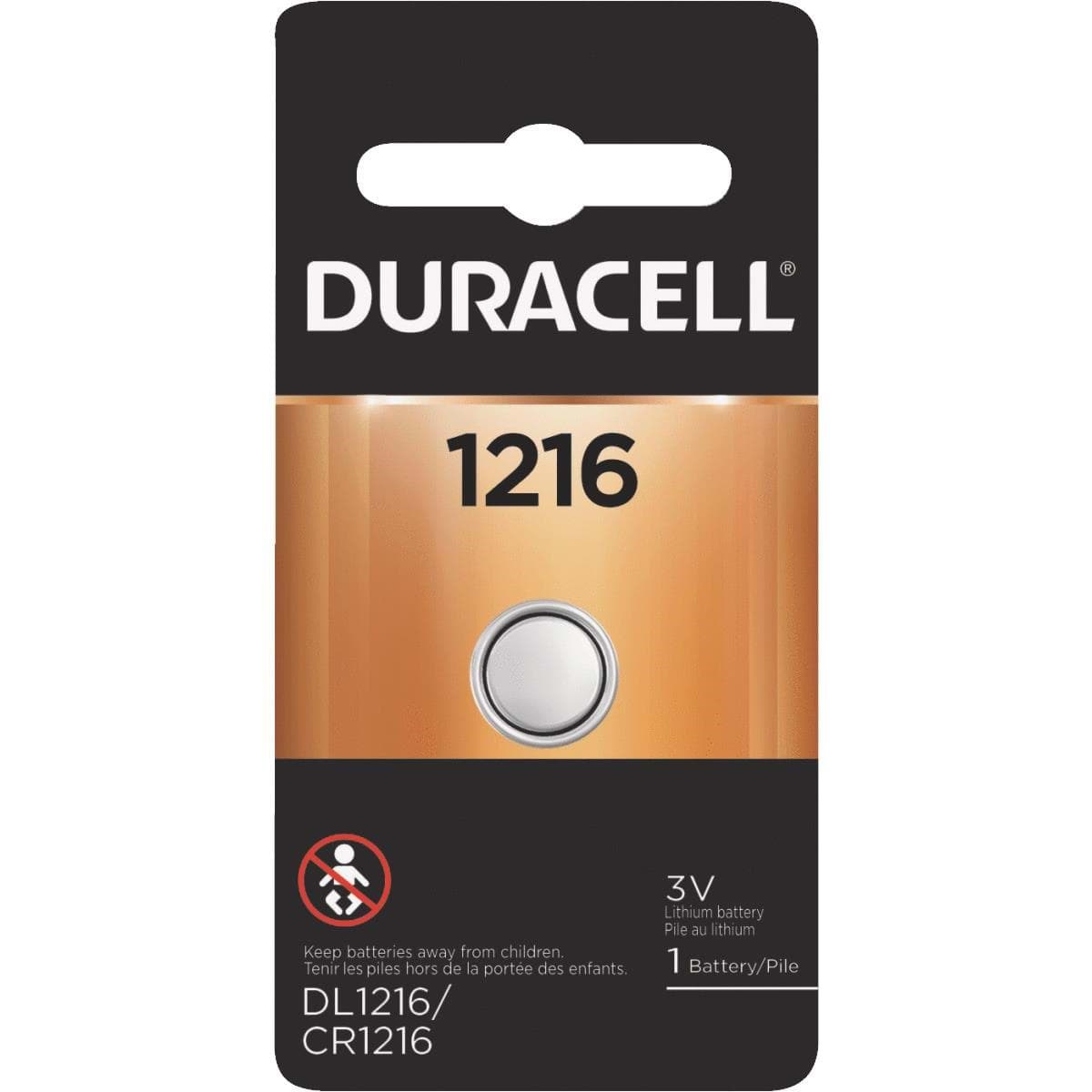 Picture of Duracell 1216 Lithium Coin Cell Battery