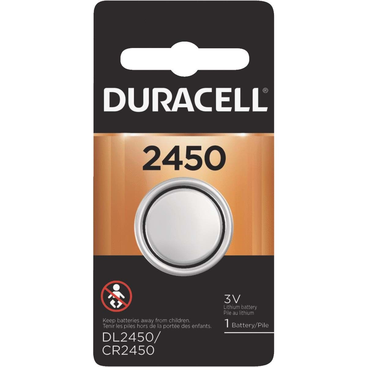 Picture of Duracell 2450 Lithium Coin Cell Battery