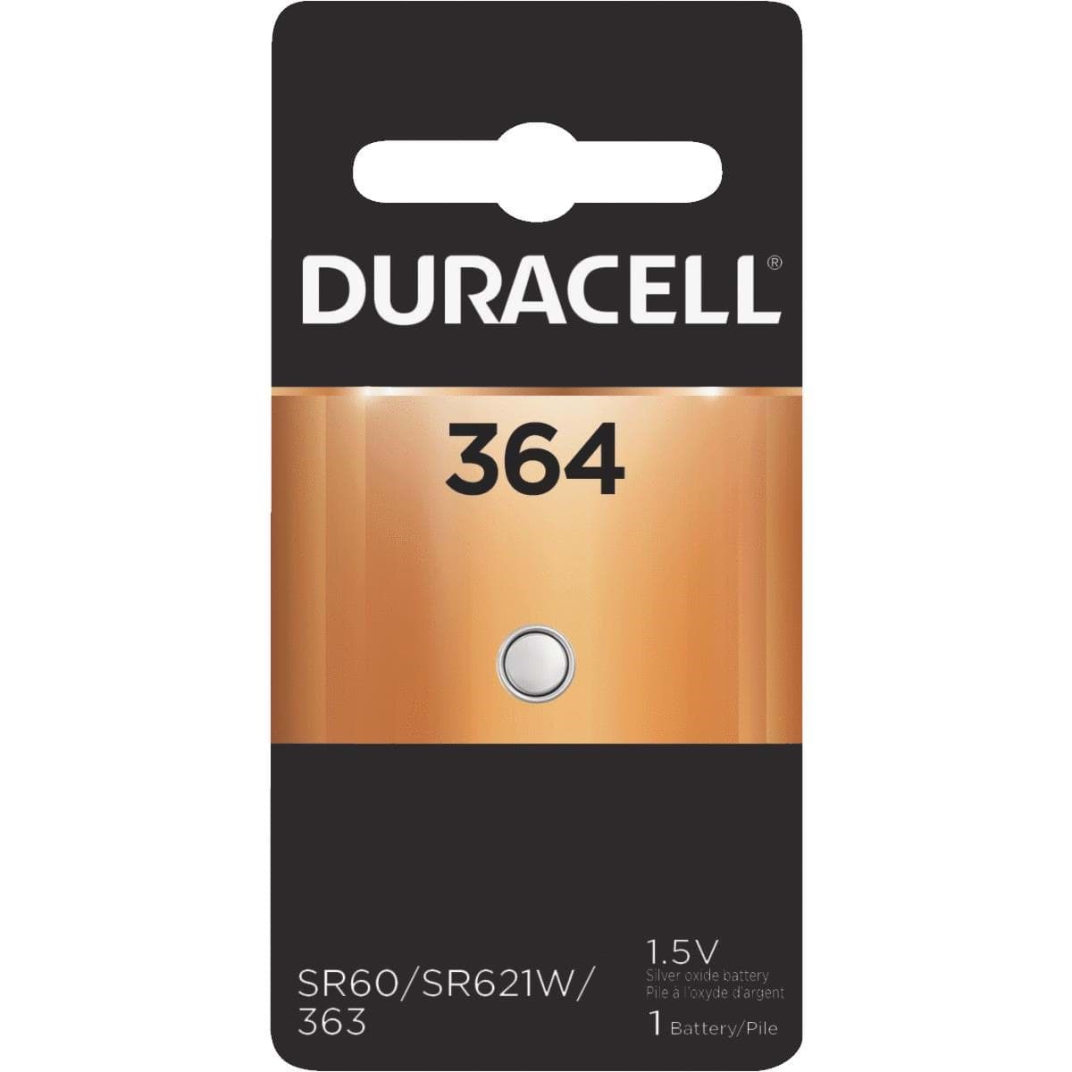 Picture of Duracell 364 Silver Oxide Button Cell Battery
