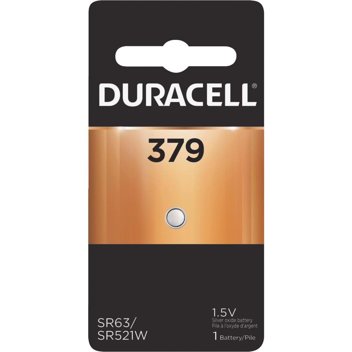 Picture of Duracell 379 Silver Oxide Button Cell Battery