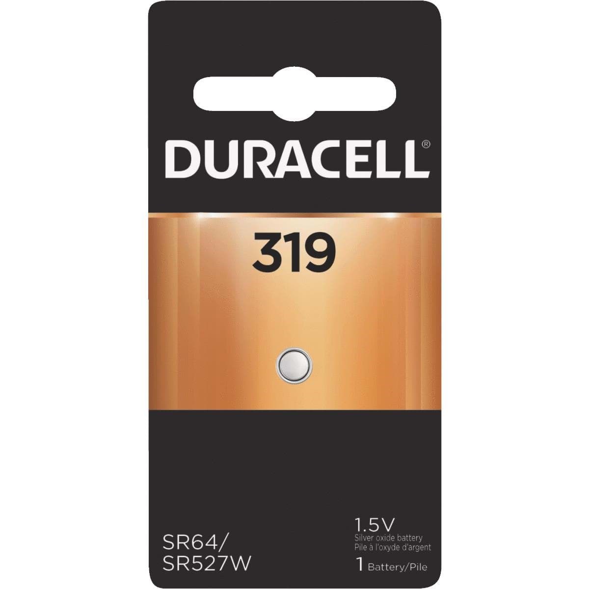 Picture of Duracell 319 Silver Oxide Button Cell Battery