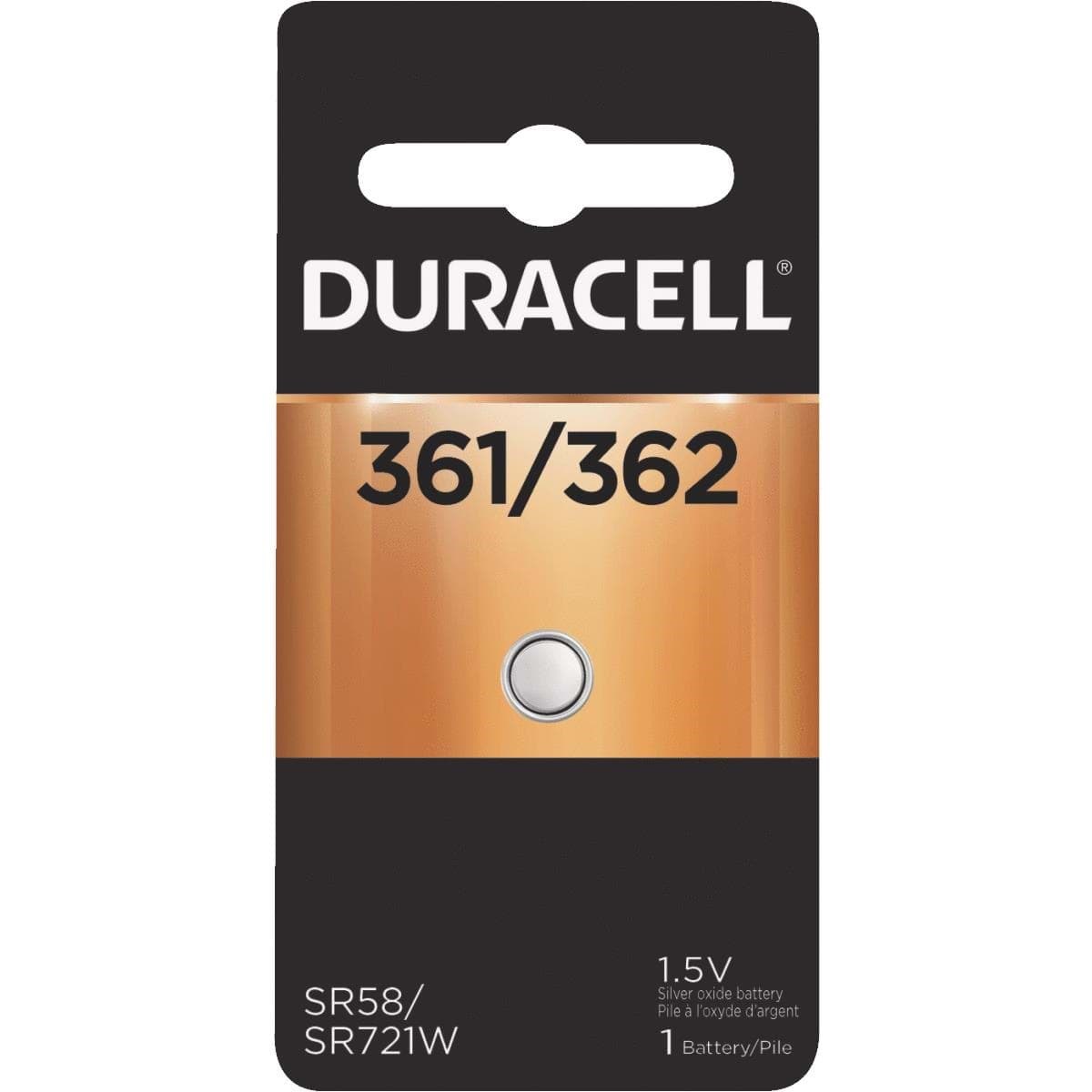 Picture of Duracell 361/362 Silver Oxide Button Cell Battery