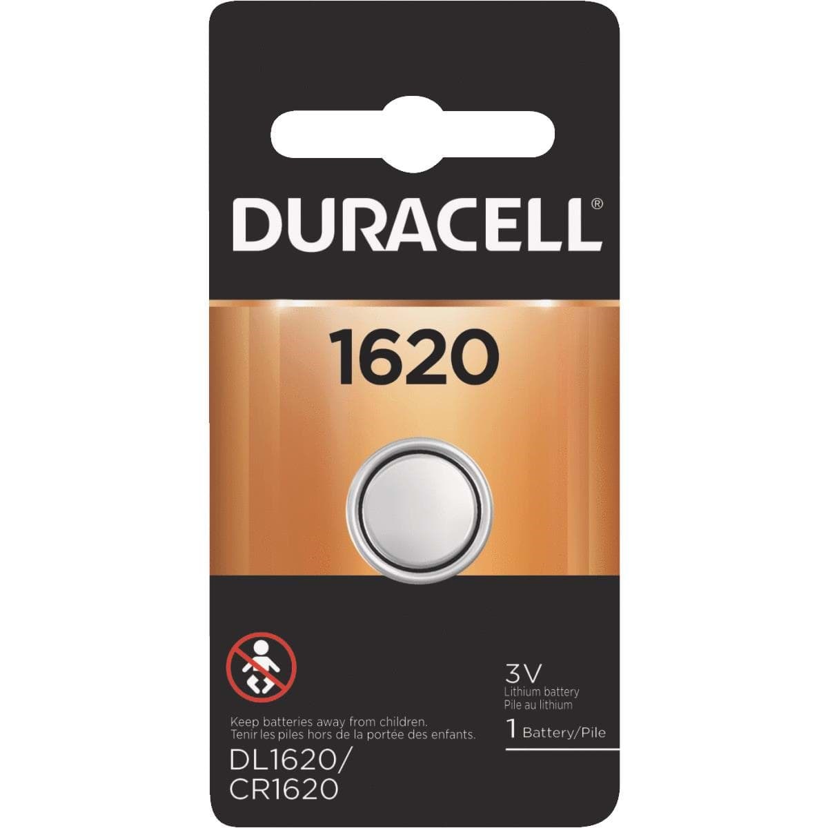 Picture of Duracell 1620 Lithium Coin Cell Battery