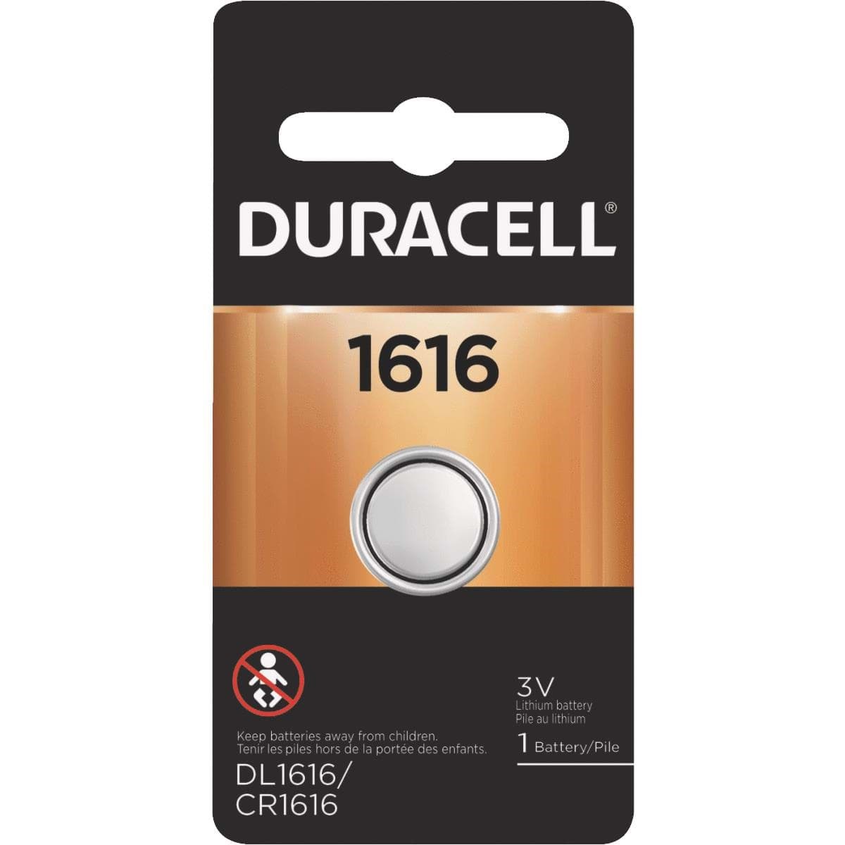 Picture of Duracell 1616 Lithium Coin Cell Battery