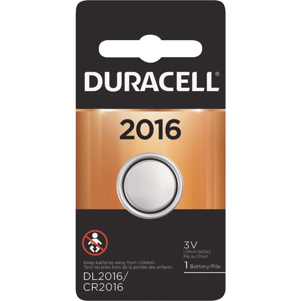 Picture of Duracell 2016 Lithium Coin Cell Battery