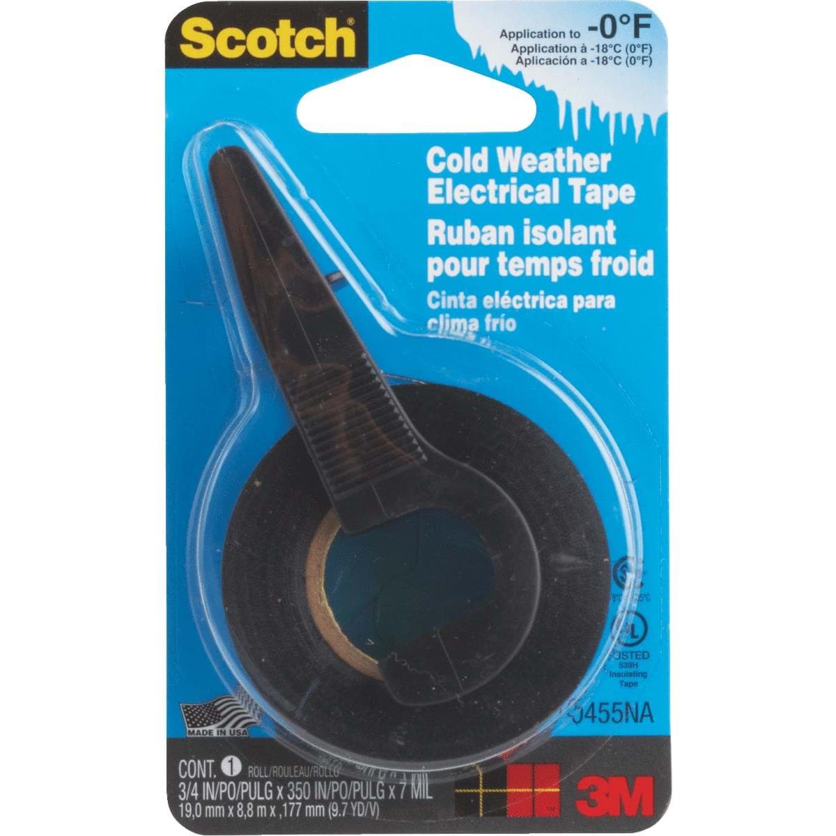 Picture of Scotch Cold Weather Vinyl Plastic Electrical Tape