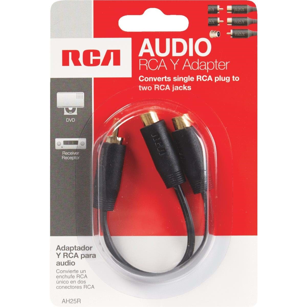 Picture of RCA Male Y Adapter
