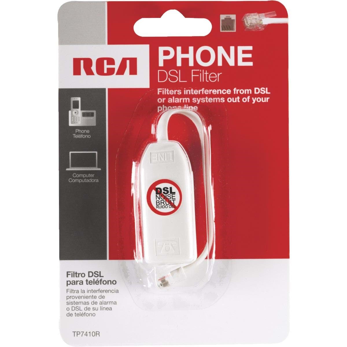 Picture of RCA DSL Line Filter