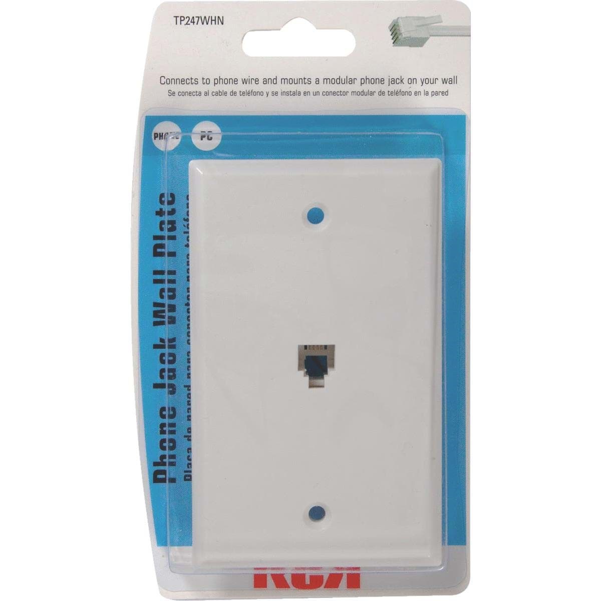 Picture of RCA Flush Mount Telephone Jack