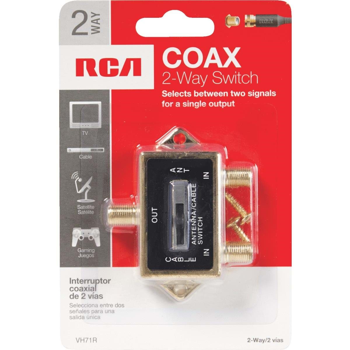 Picture of RCA A/B Coax Switch
