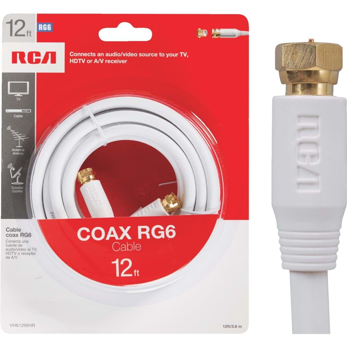 Picture of RCA RG6 Coaxial Cable